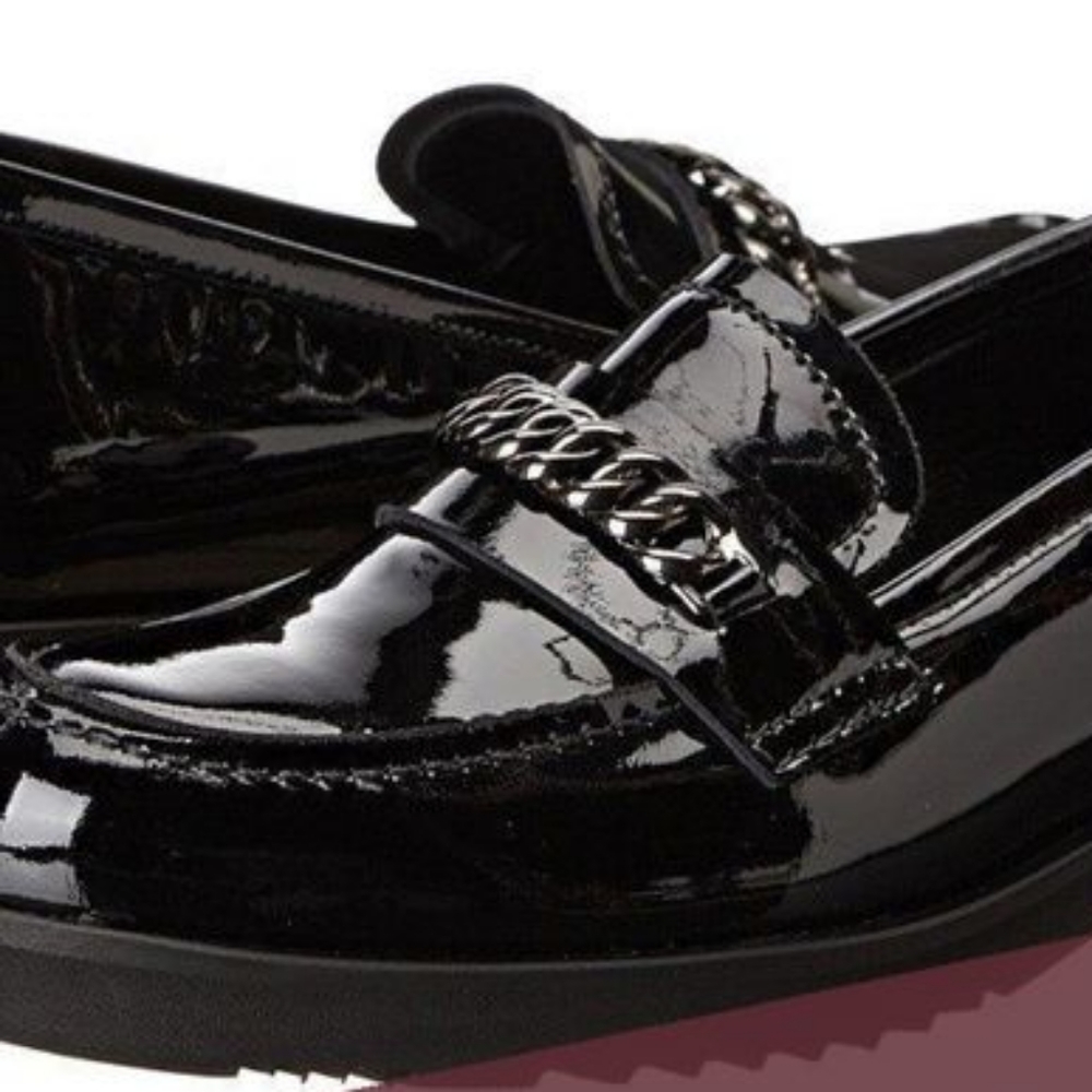 La Canadienne Hart Loafer, black patent leather